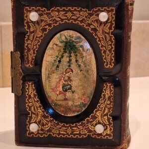 Antique Small Photo Album